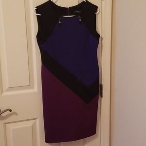 Sleeveless cute zipper detail dress